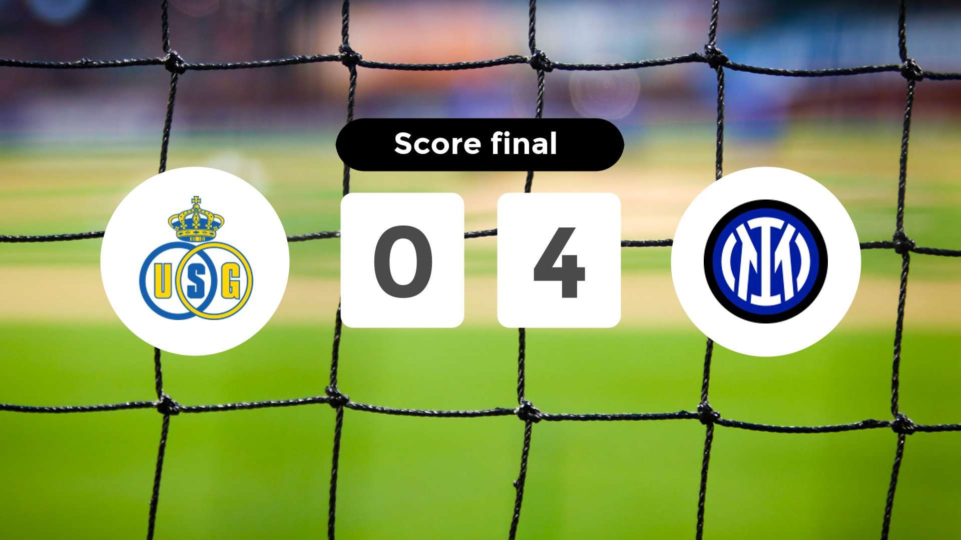 Résumé du match Union Saint-Gilloise vs Inter du 21 octobre 2025