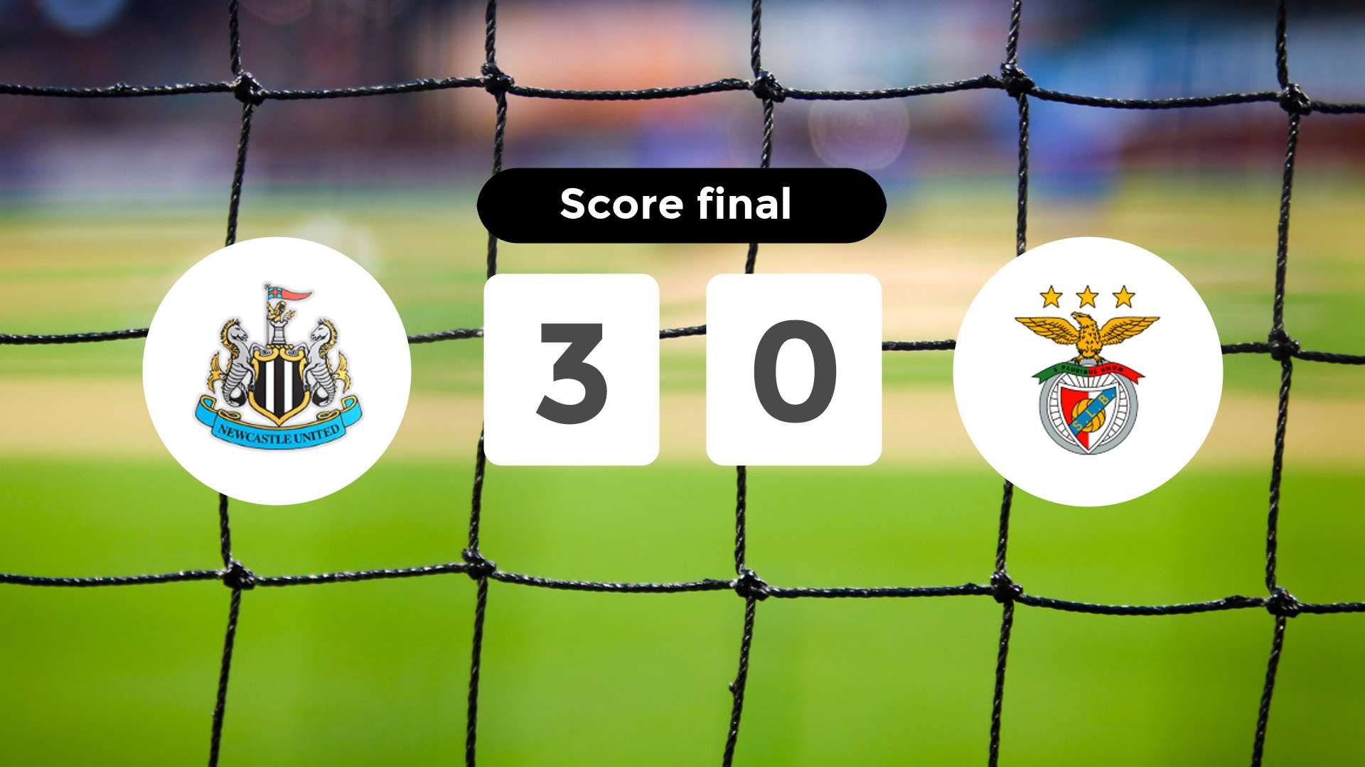 Résumé du match Newcastle United vs Benfica du 21 octobre 2025