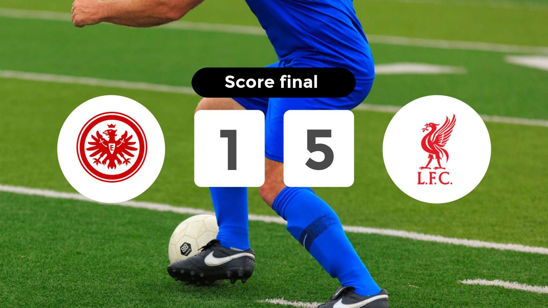 Résumé du match Eintracht Frankfurt vs Liverpool du 22 octobre 2025
