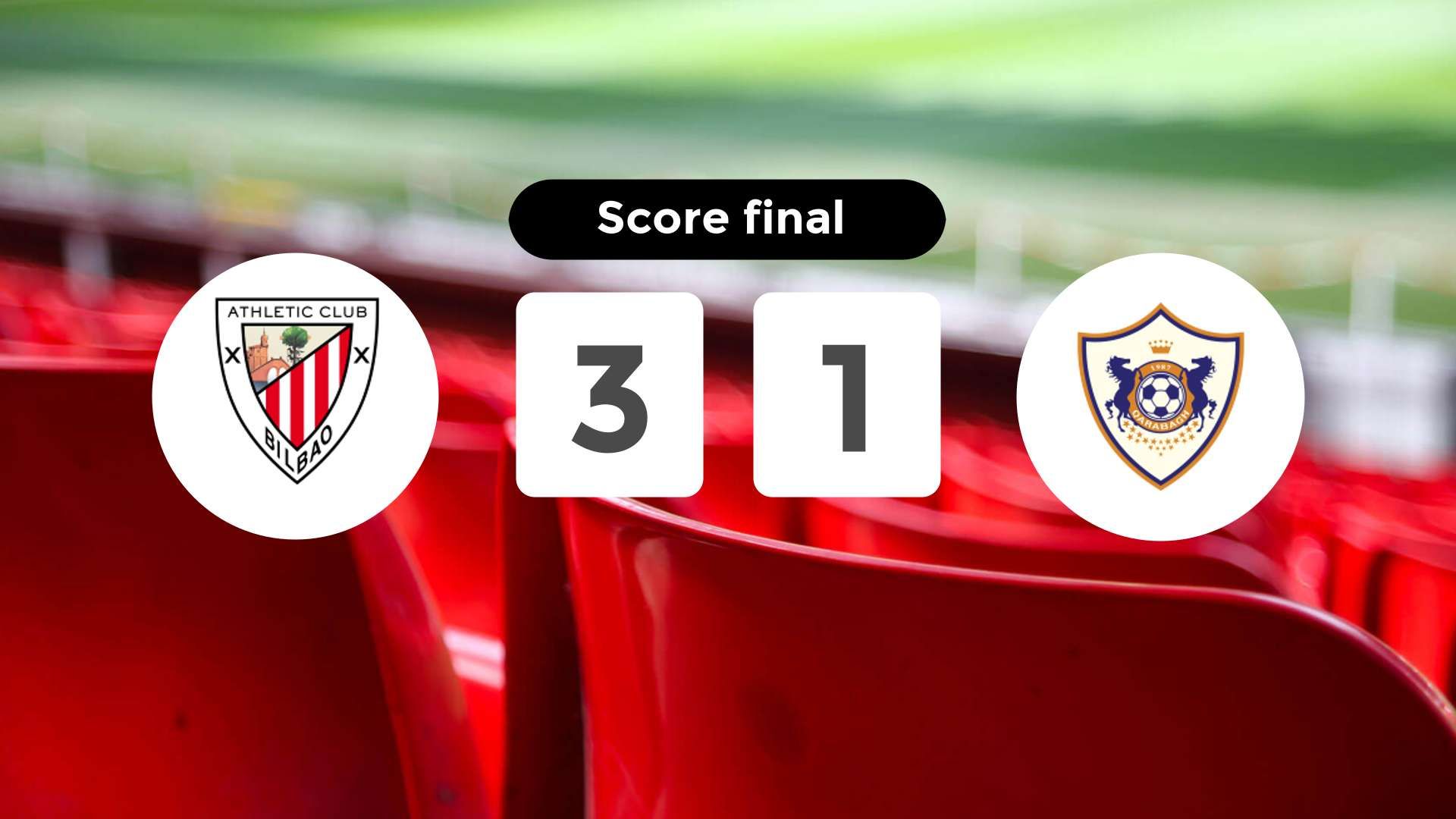 Résumé du match Athletic Club vs Qarabağ du 22 octobre 2025