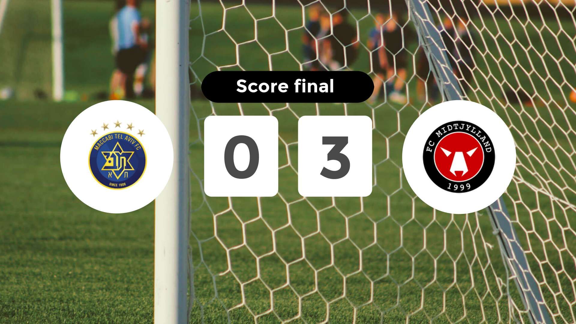 Résumé du match Maccabi Tel Aviv vs FC Midtjylland du 23 octobre 2025