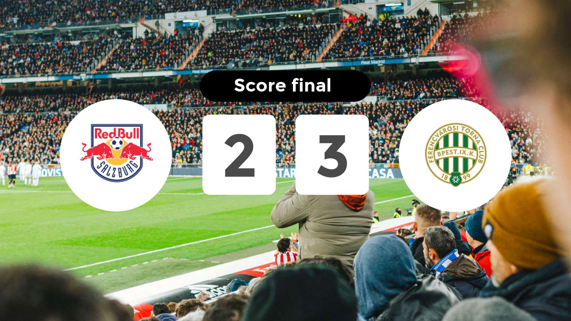 Résumé du match Salzburg vs Ferencvárosi du 23 octobre 2025