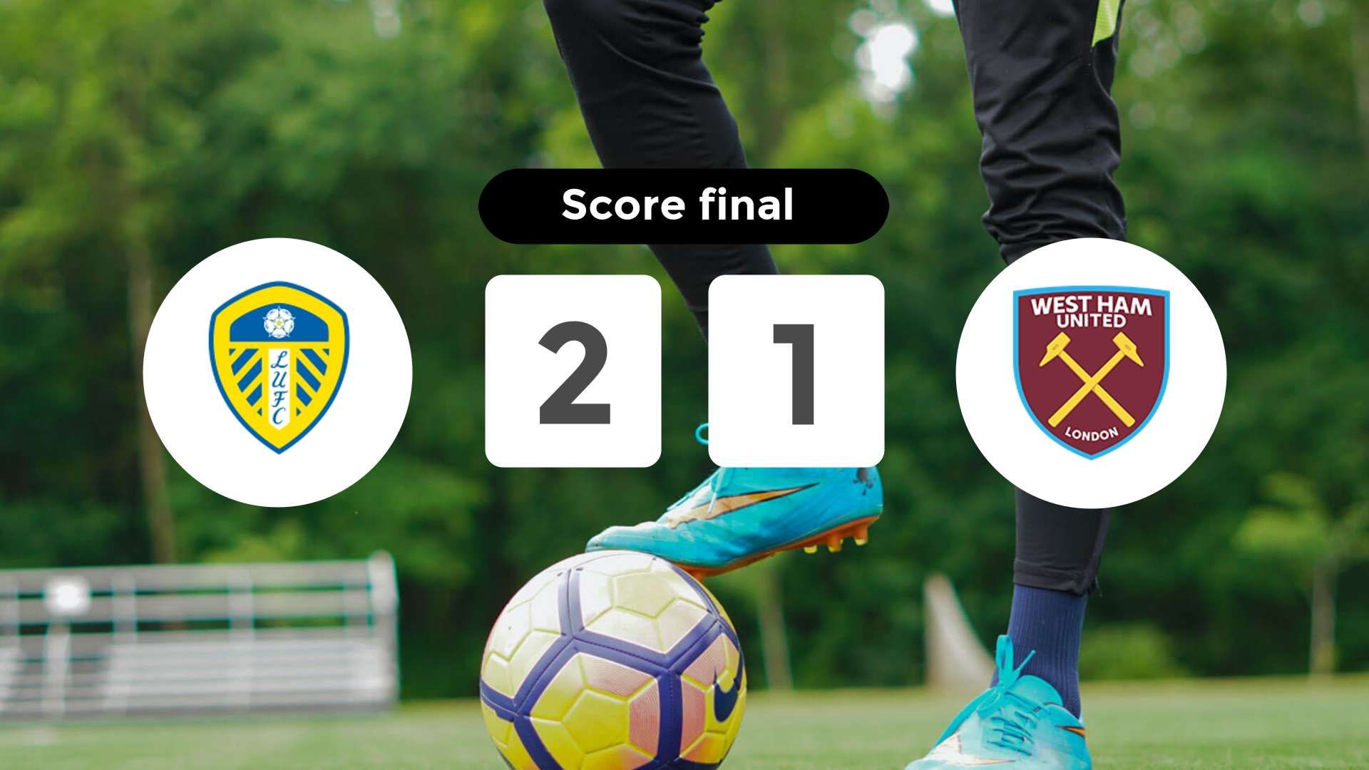 Résumé du match Leeds United vs (F)est Ham United du 24 octobre 2025