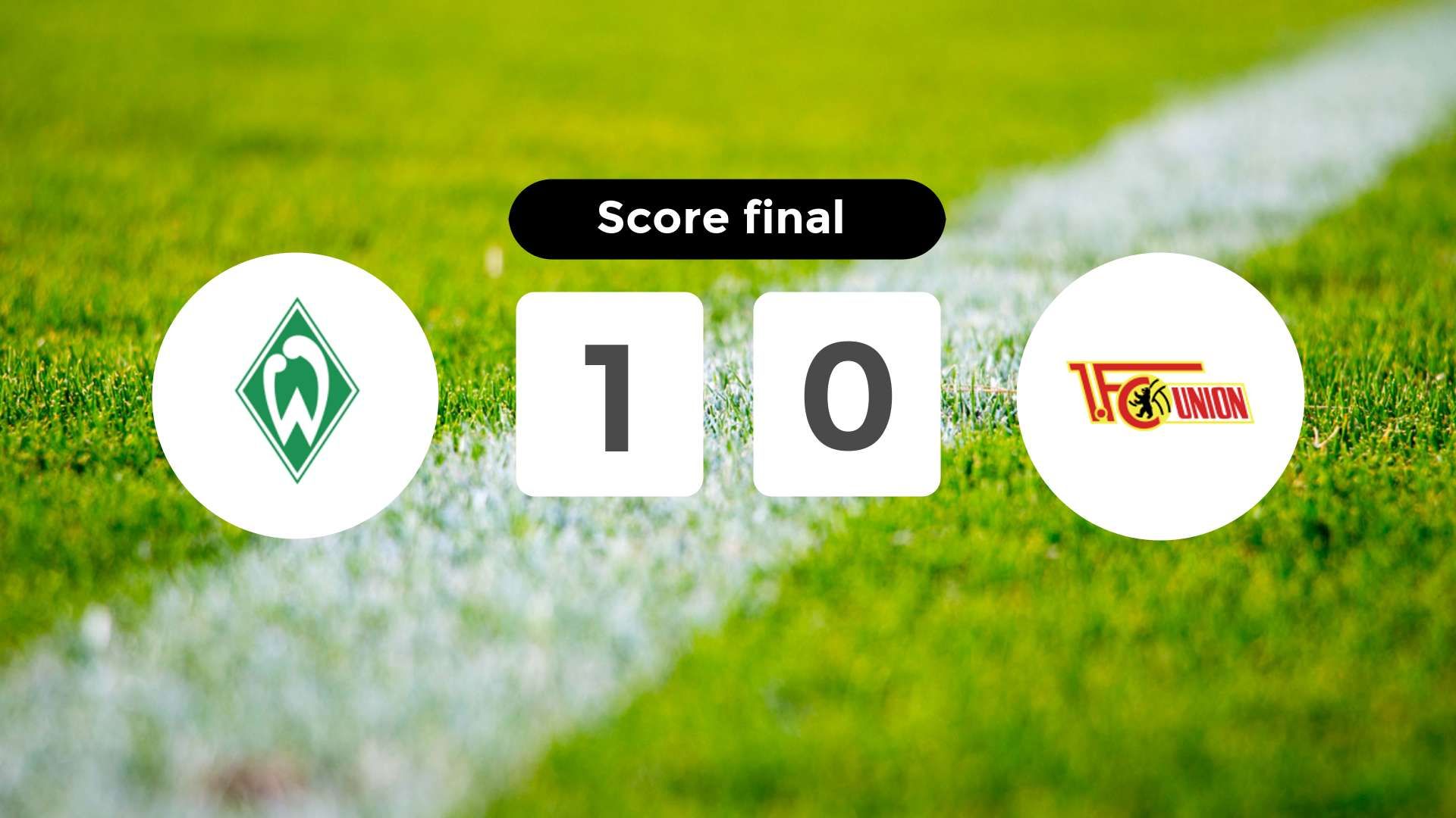 Résumé du match Werder Bremen vs FC Union Berlin du 24 octobre 2025