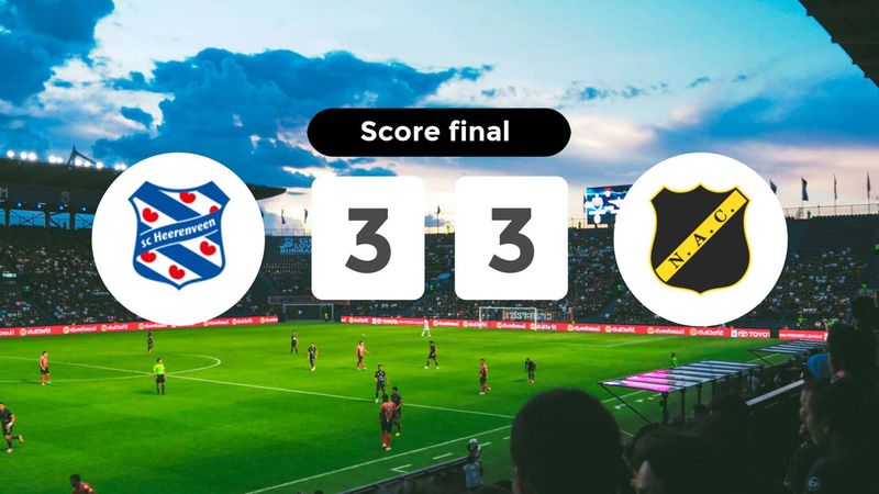 Résumé du match SC Heerenveen vs NAC Breda du 24 octobre 2025