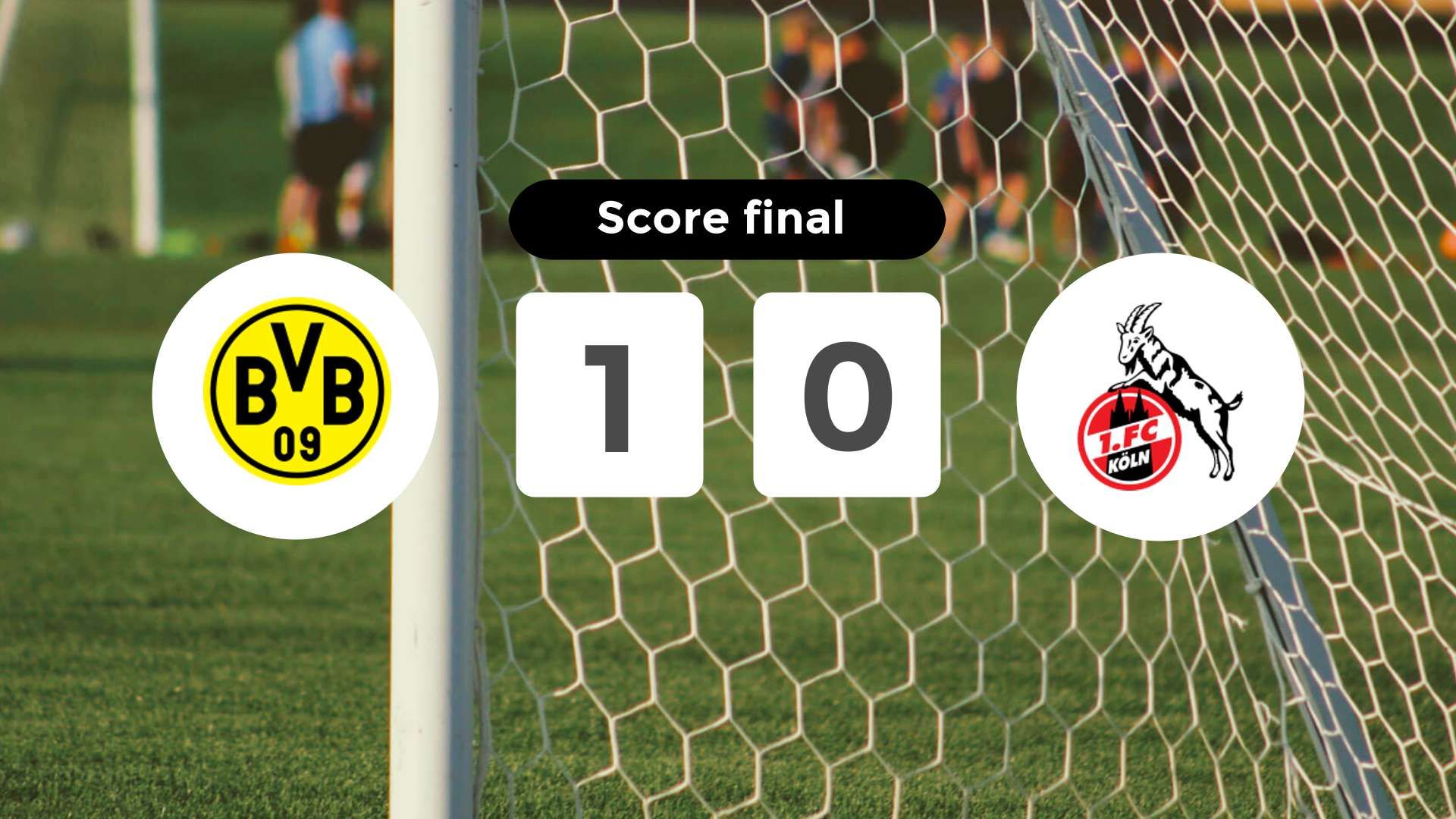 Résumé du match Borussia Dortmund vs FC Köln du 25 octobre 2025