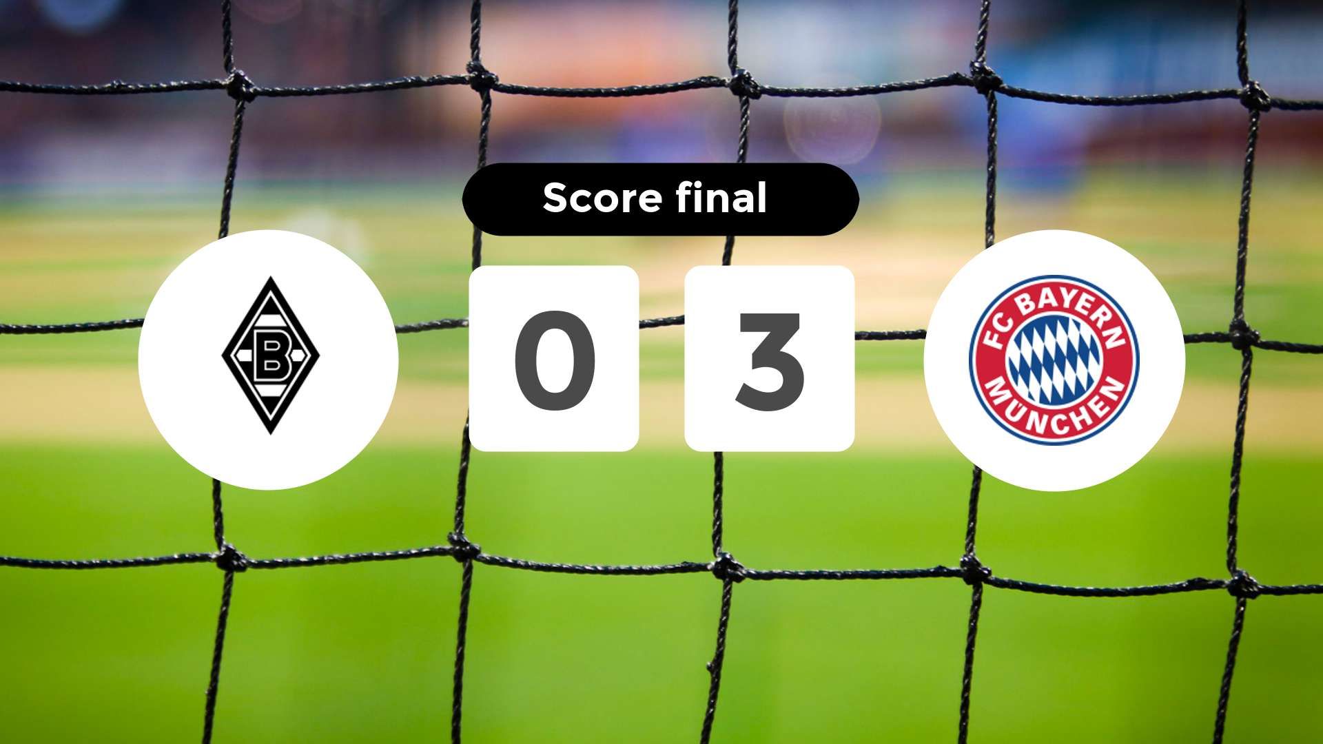Résumé du match Borussia Mönchengladbach vs FC Bayern München du 25 octobre 2025