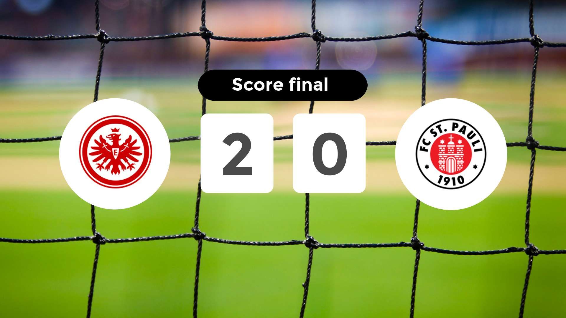 Résumé du match Eintracht Frankfurt vs St. Pauli du 25 octobre 2025