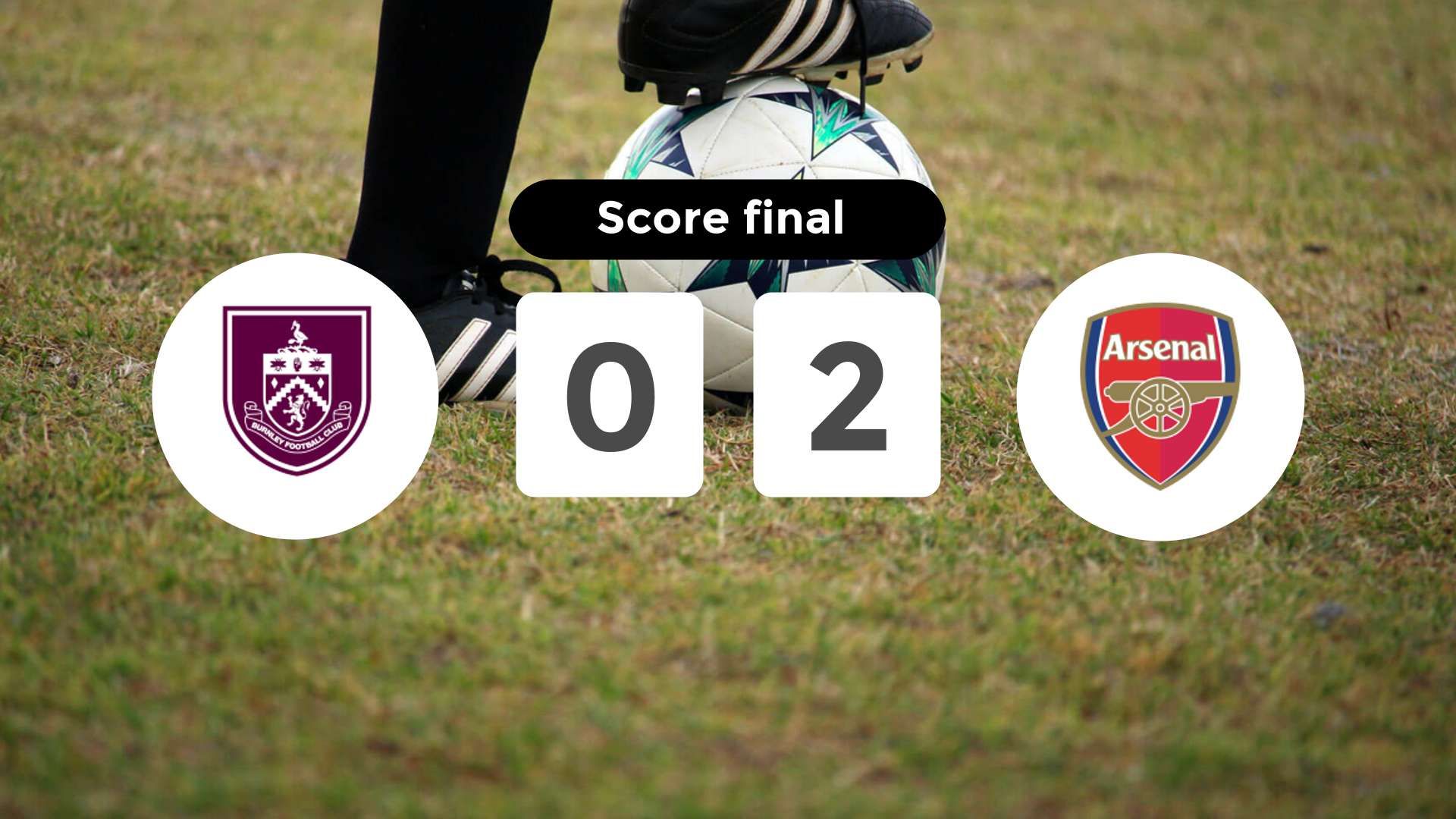 Résumé du match Burnley vs Arsenal du 1 novembre 2025