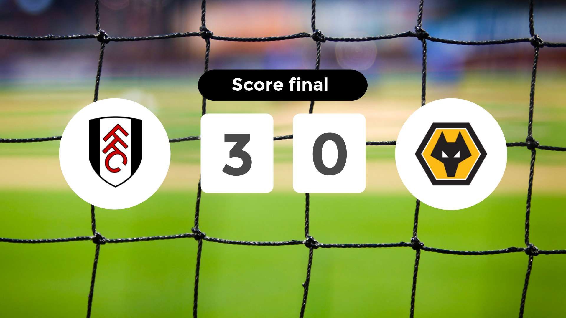 Résumé du match Fulham vs (F)olverhampton (F)anderers du 1 novembre 2025
