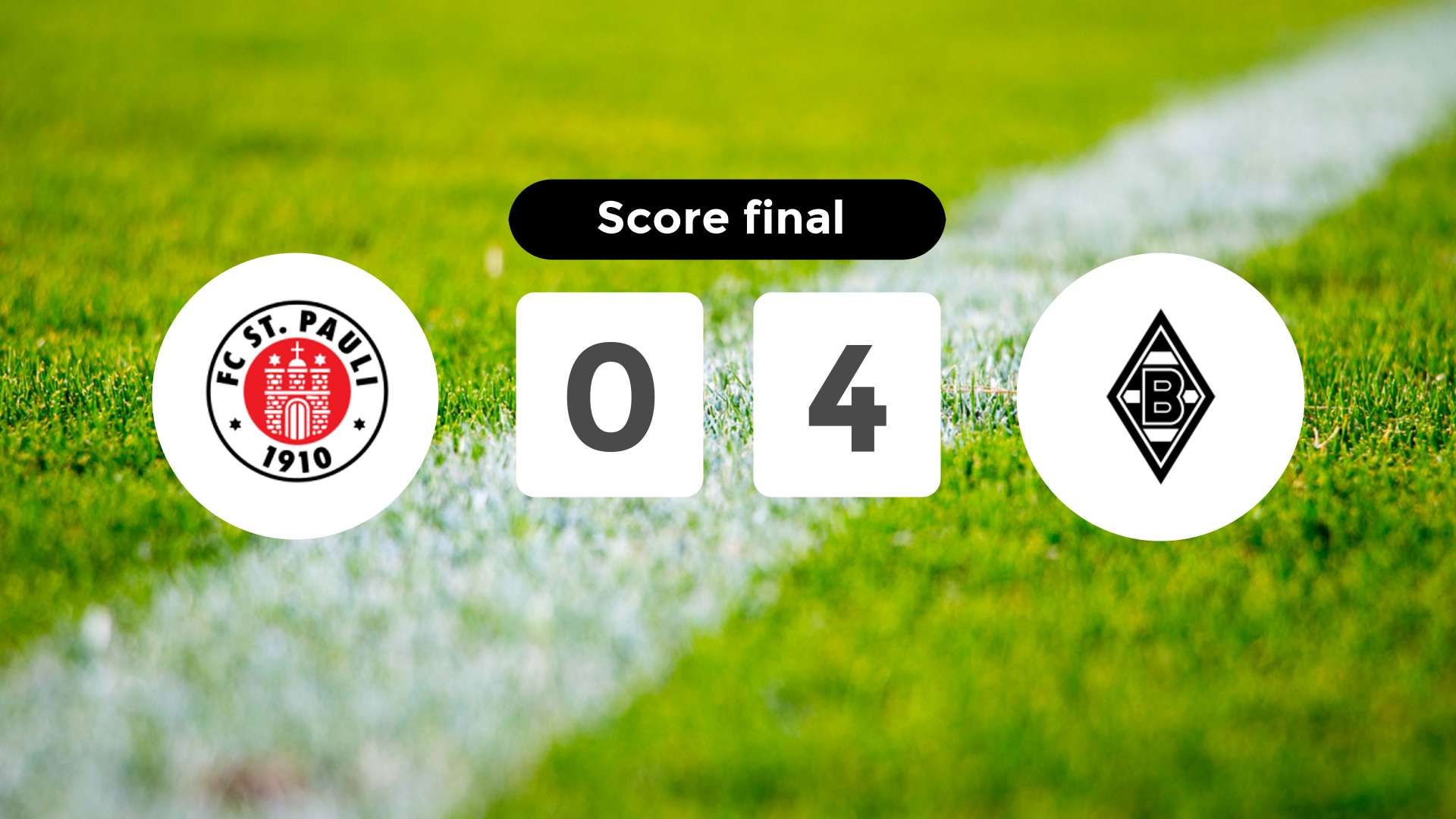 Résumé du match St. Pauli vs Borussia Mönchengladbach du 1 novembre 2025