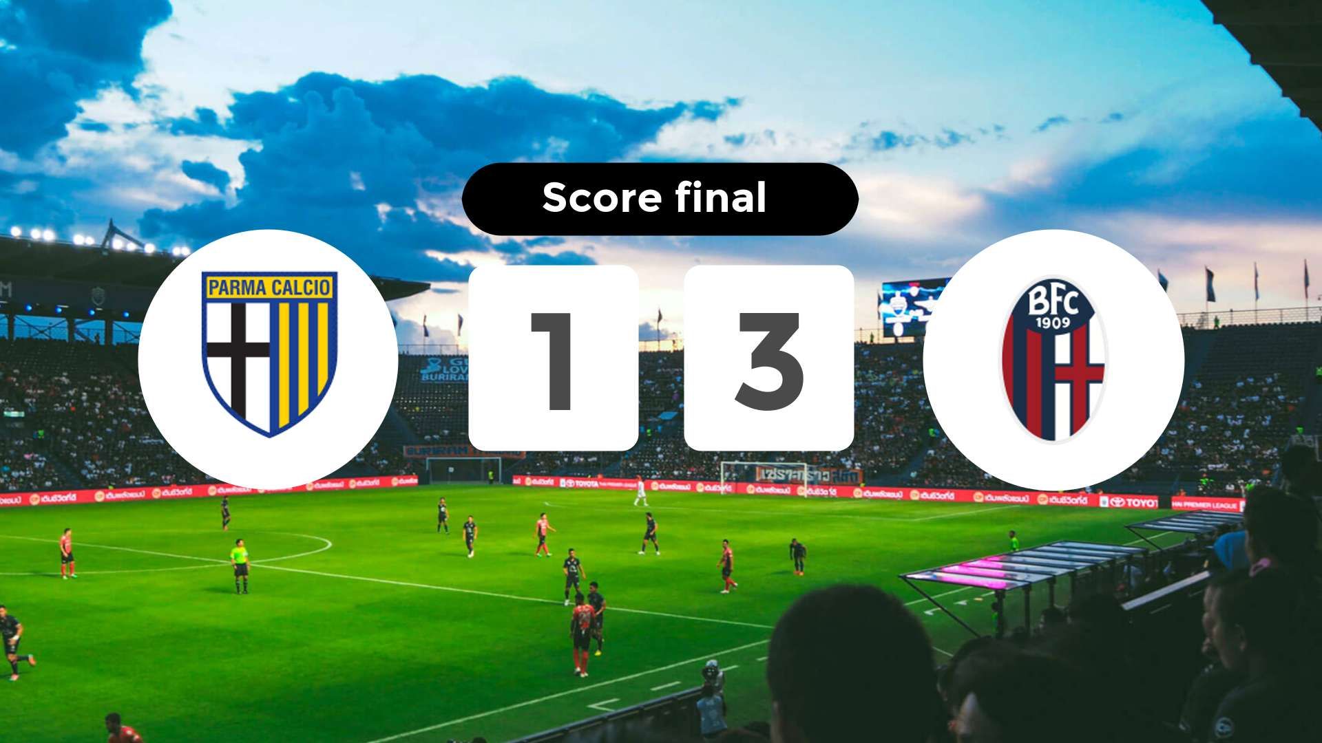 Résumé du match Parma vs Bologna du 2 novembre 2025