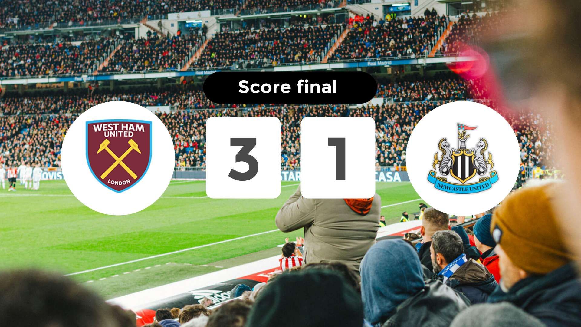 Résumé du match West Ham United vs Newcastle United du 2 novembre 2025