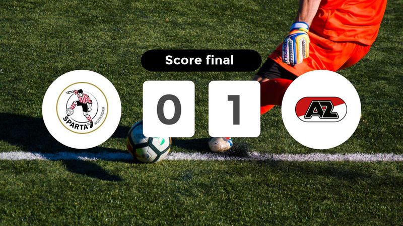 Résumé du match Sparta Rotterdam vs AZ du 2 novembre 2025