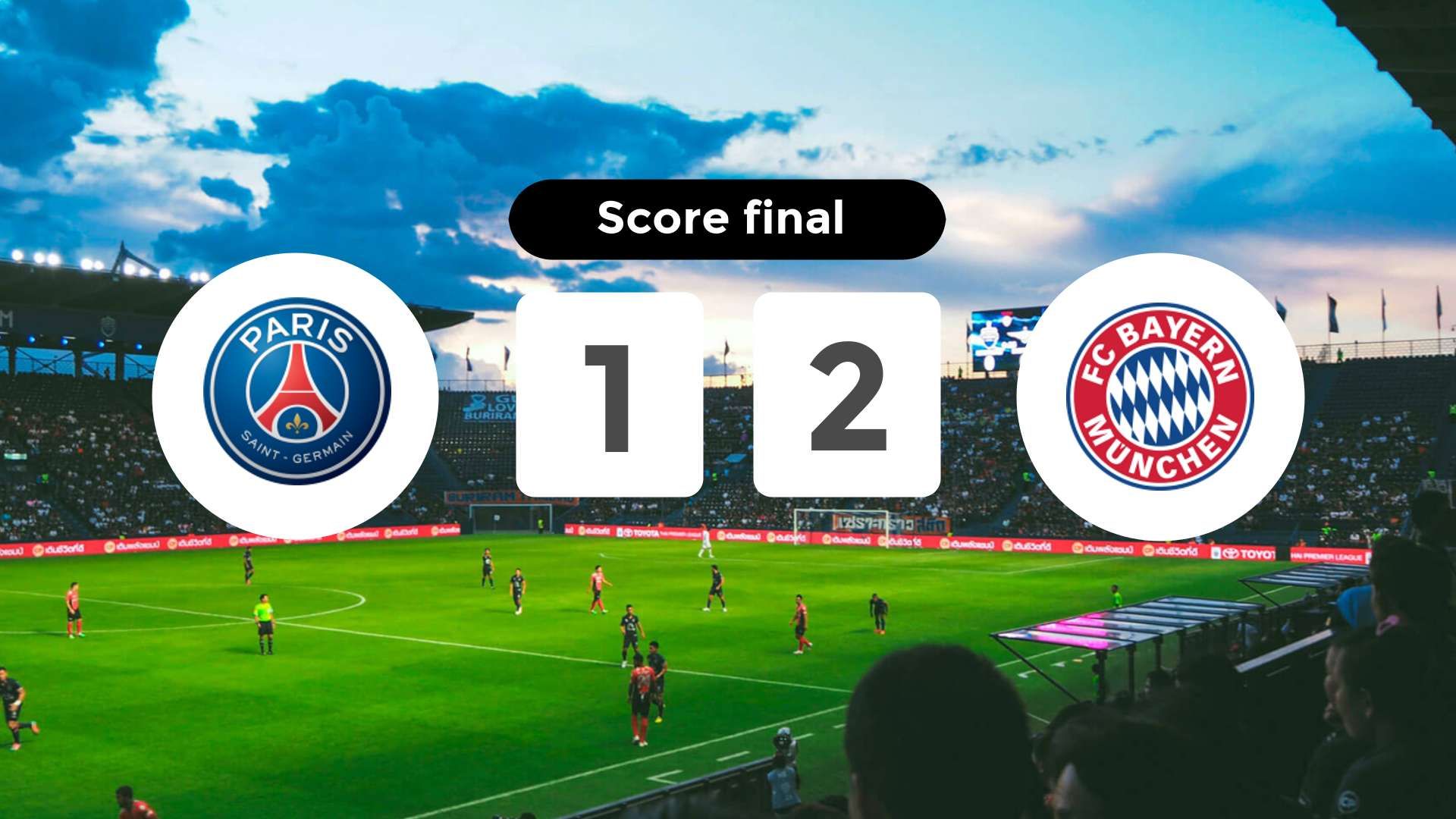 Résumé du match Paris Saint Germain vs FC Bayern München du 4 novembre 2025