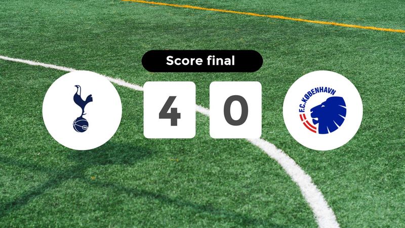 Résumé du match Tottenham Hotspur vs FC København du 4 novembre 2025