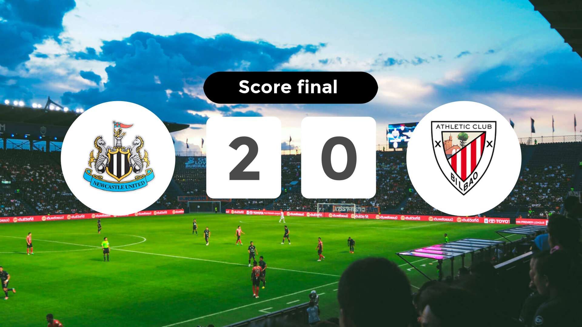 Résumé du match Newcastle United vs Athletic Club du 5 novembre 2025