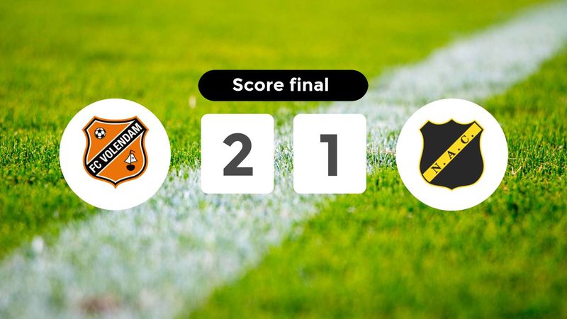 Résumé du match FC Volendam vs NAC Breda du 8 novembre 2025
