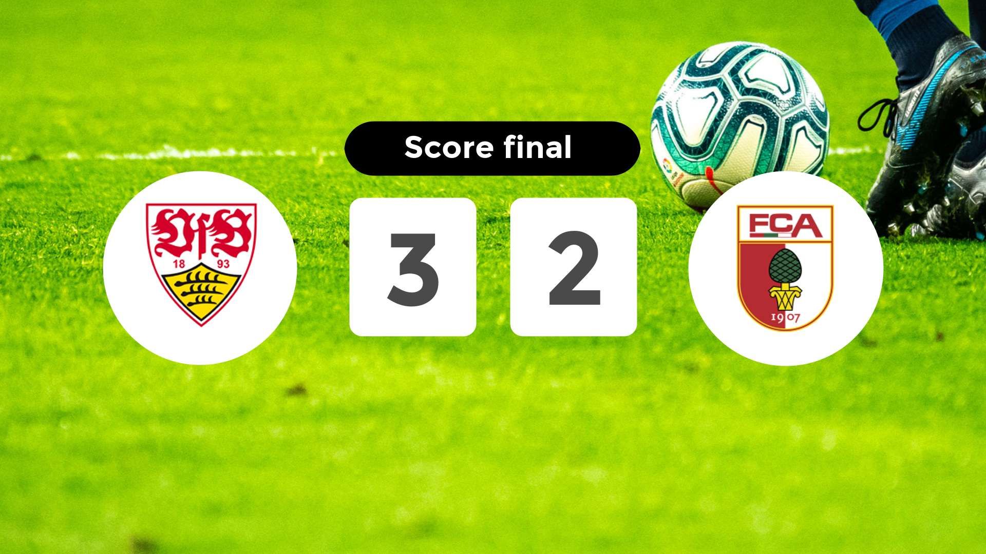 Résumé du match VfB Stuttgart vs FC Augsburg du 9 novembre 2025