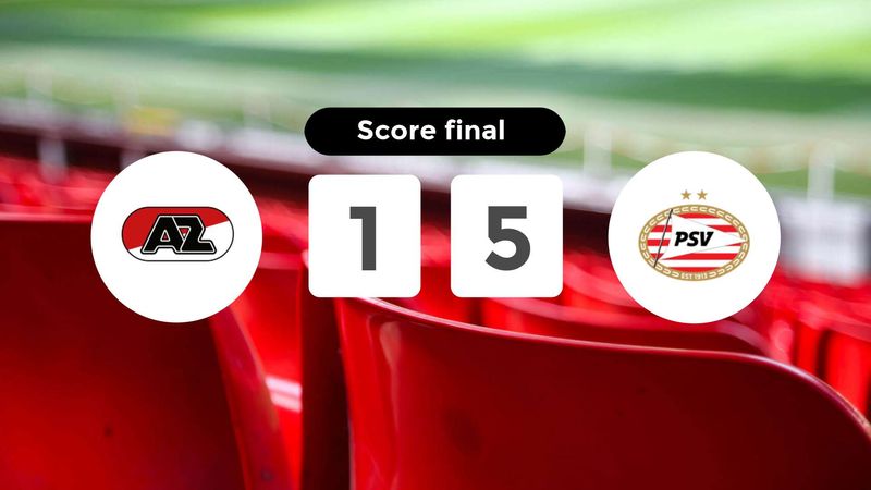 Résumé du match AZ vs PSV du 9 novembre 2025