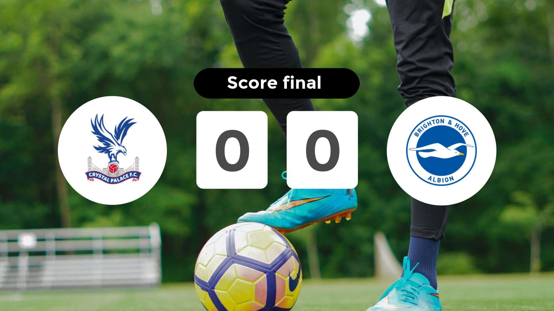 Résumé du match Crystal Palace vs Brighton & Hove Albion du 9 novembre 2025