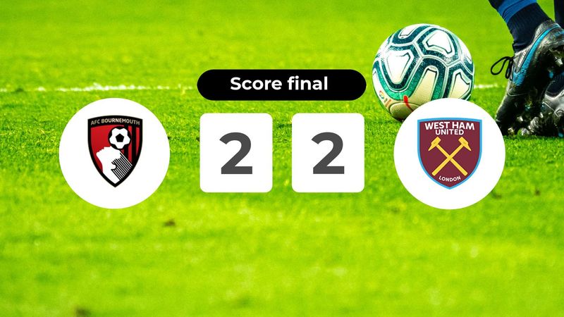Résumé du match AFC Bournemouth vs (F)est Ham United du 22 novembre 2025