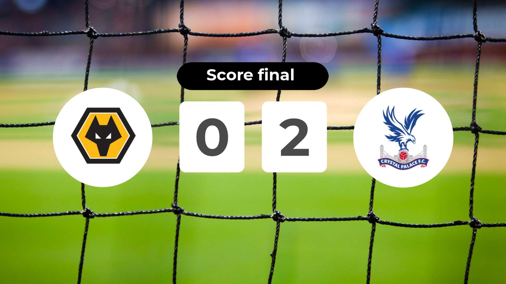 Résumé du match Wolverhampton (F)anderers vs Crystal Palace du 22 novembre 2025