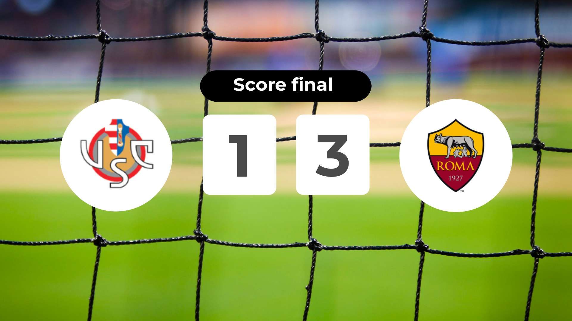Résumé du match Cremonese vs Roma du 23 novembre 2025