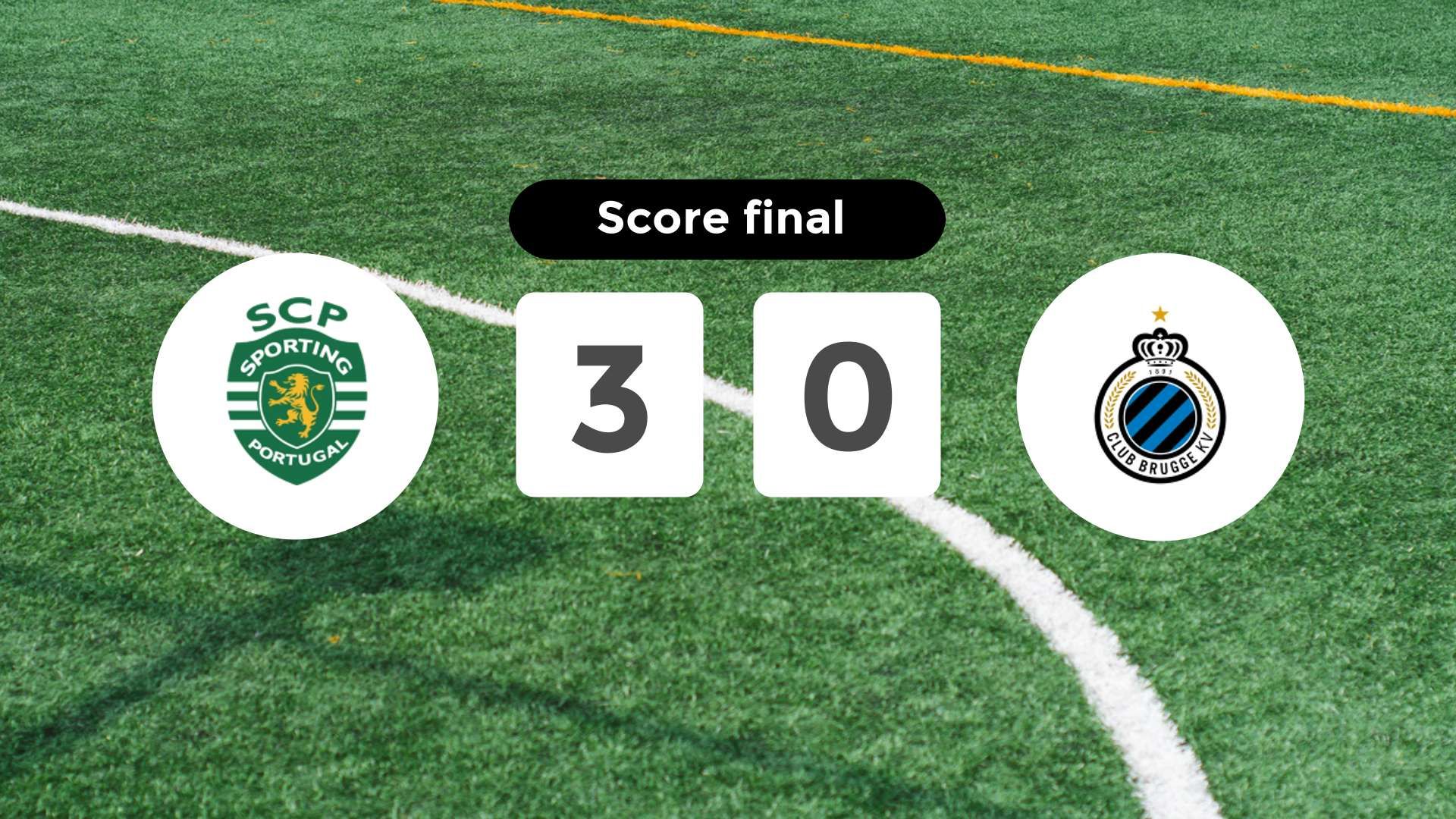 Résumé du match Sporting CP vs Club Brugge du 26 novembre 2025