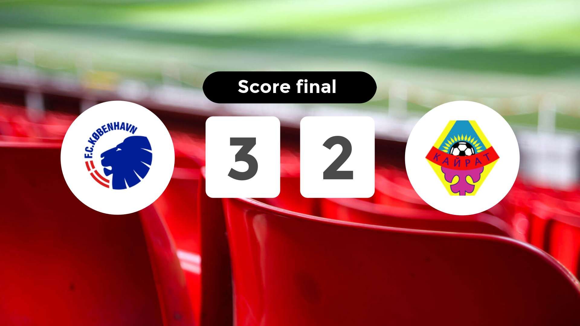 Résumé du match FC København vs Kairat du 26 novembre 2025