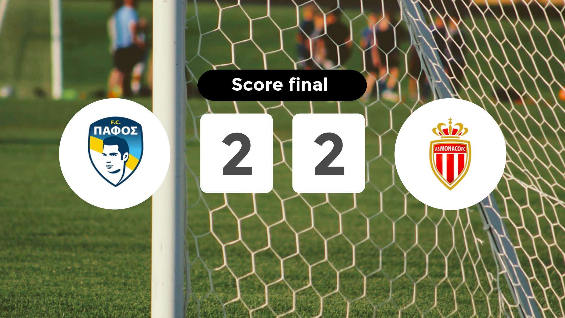 Résumé du match Pafos FC vs Monaco du 26 novembre 2025
