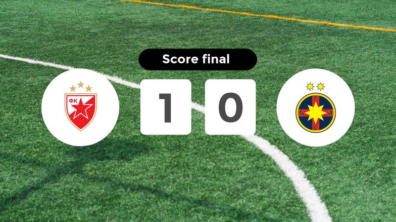 Résumé du match Crvena Zvezda vs FCSB du 27 novembre 2025
