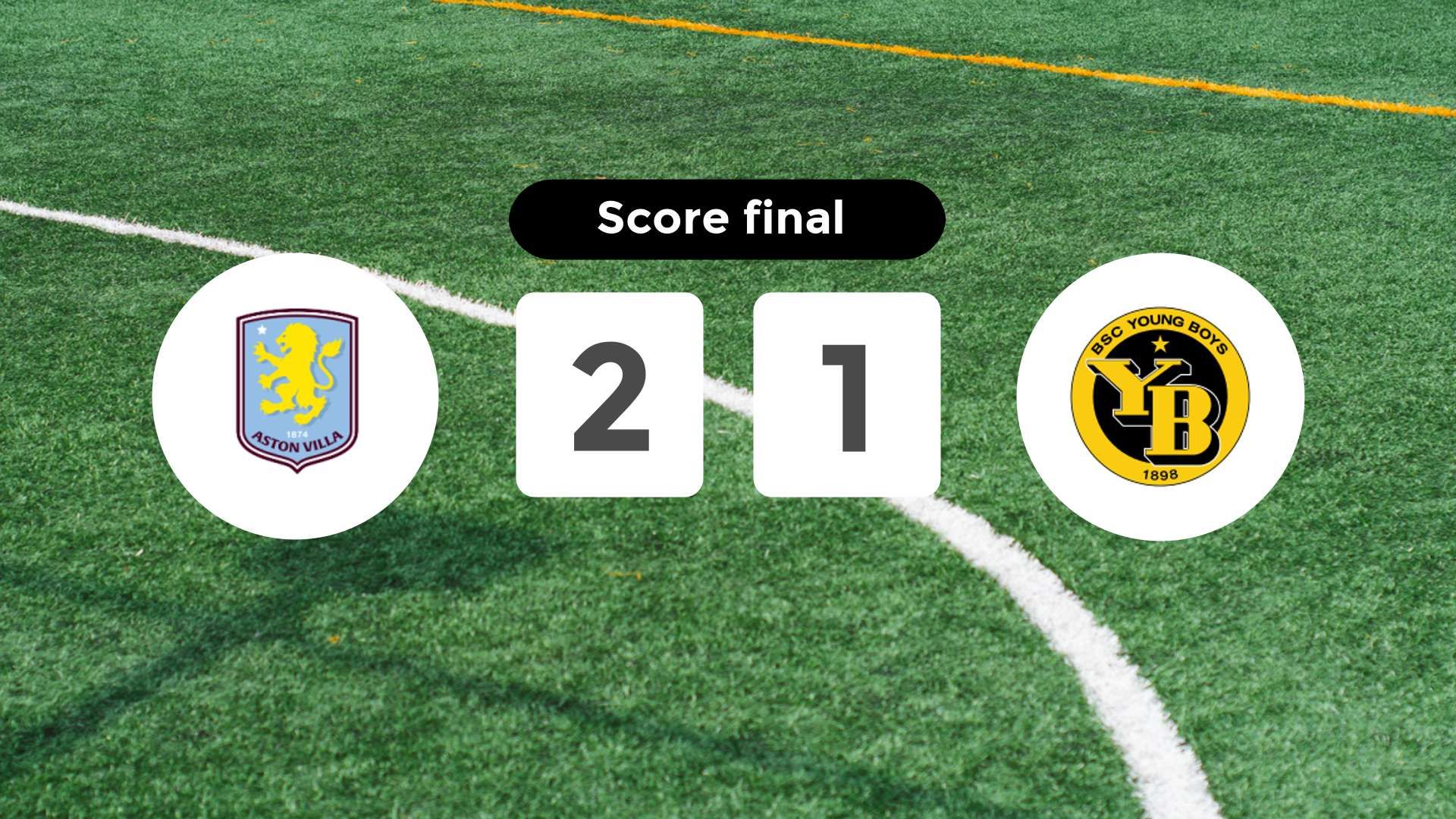 Résumé du match Aston Villa vs Young Boys du 27 novembre 2025