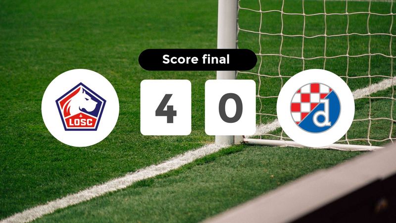 Résumé du match LOSC Lille vs Dinamo Zagreb du 27 novembre 2025