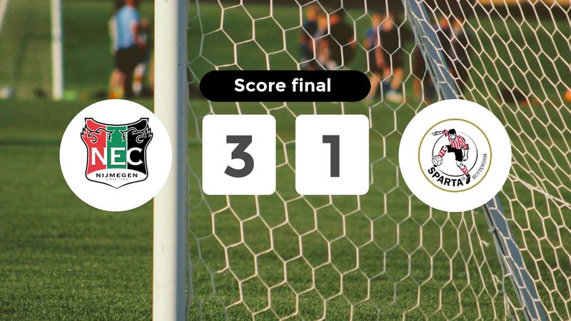 Résumé du match NEC Nijmegen vs Sparta Rotterdam du 29 novembre 2025