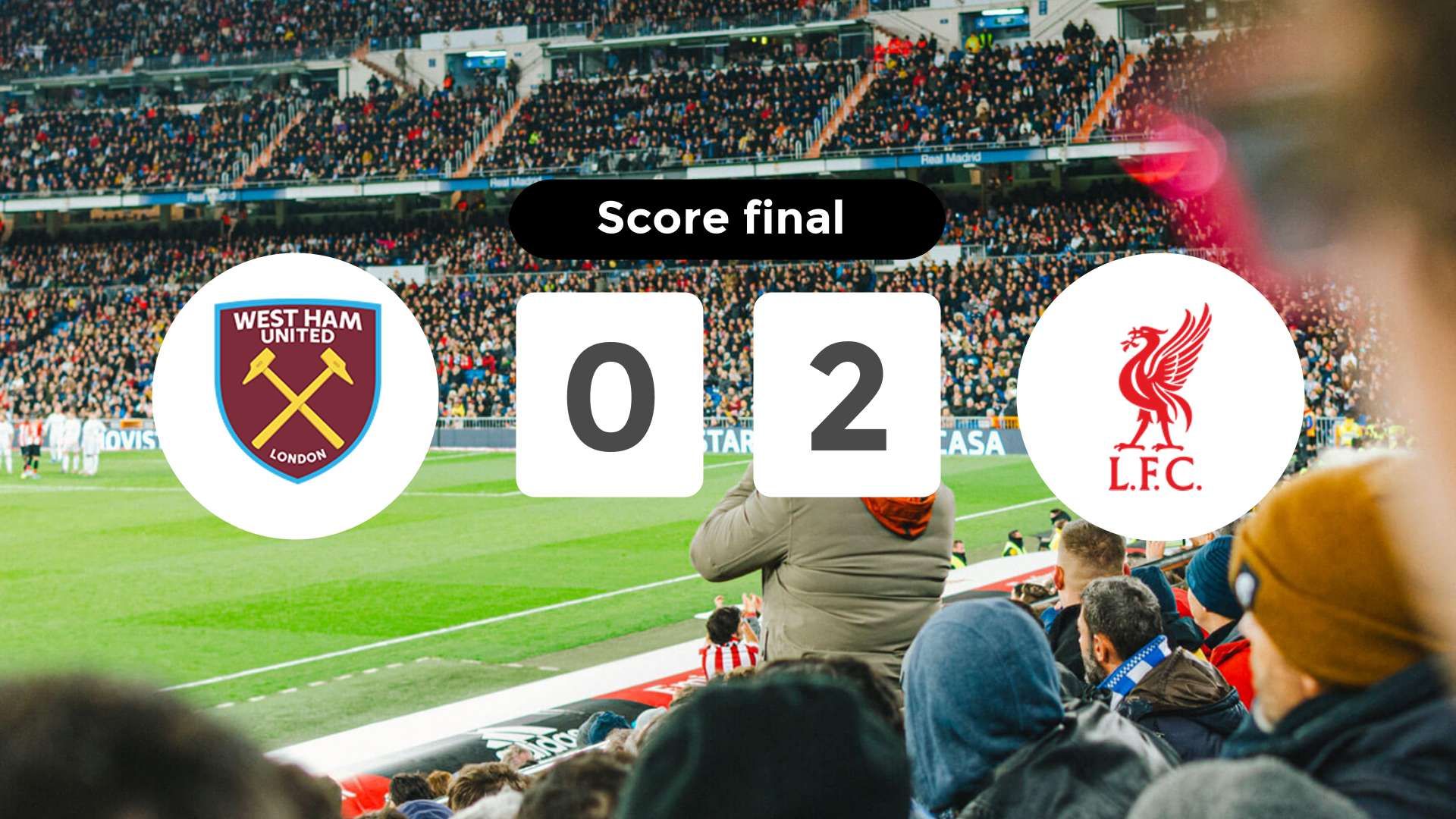 Résumé du match West Ham United vs Liverpool du 30 novembre 2025