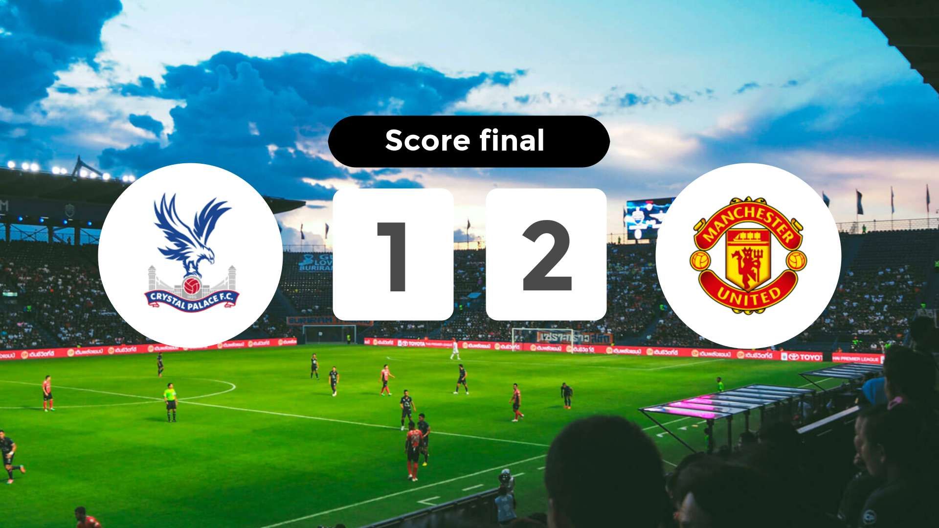 Résumé du match Crystal Palace vs Manchester United du 30 novembre 2025