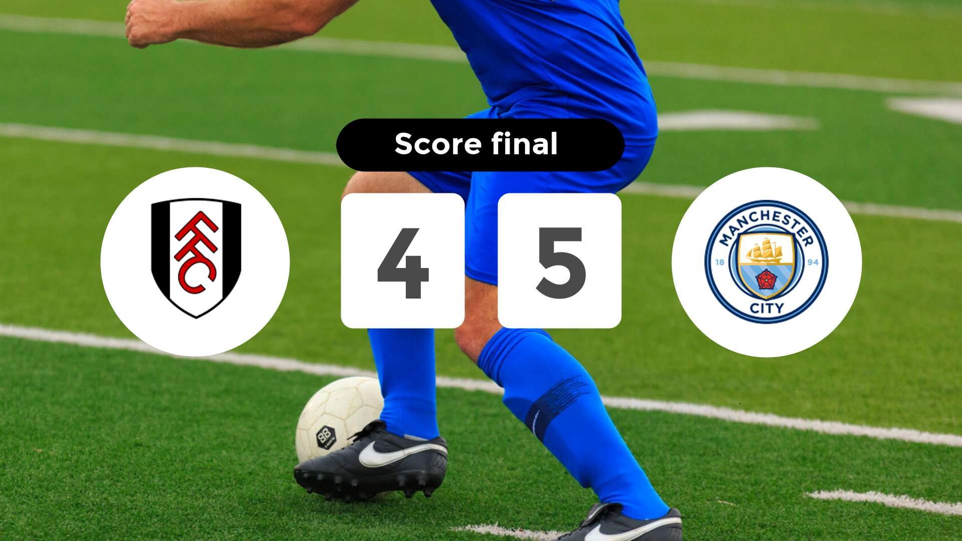 Résumé du match Fulham vs Manchester City du 2 décembre 2025