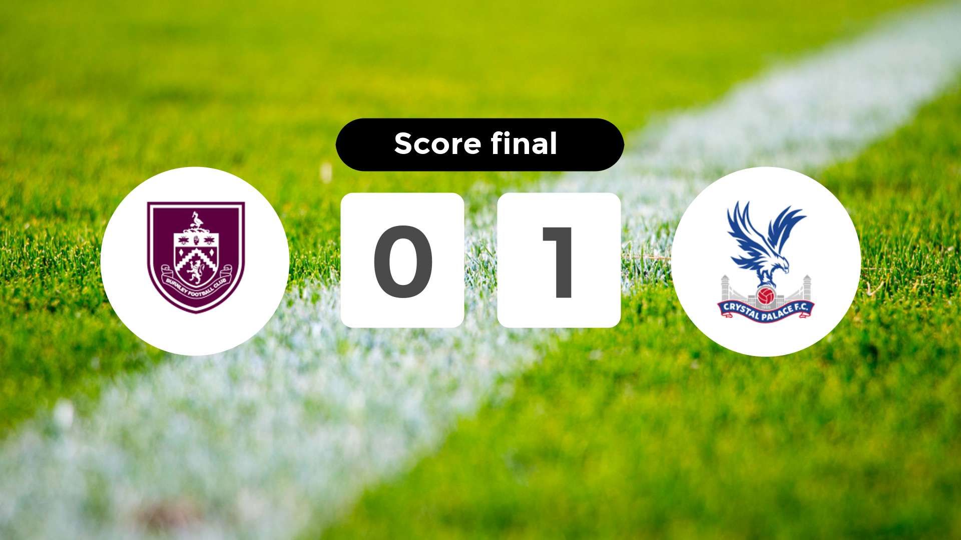 Résumé du match Burnley vs Crystal Palace du 3 décembre 2025