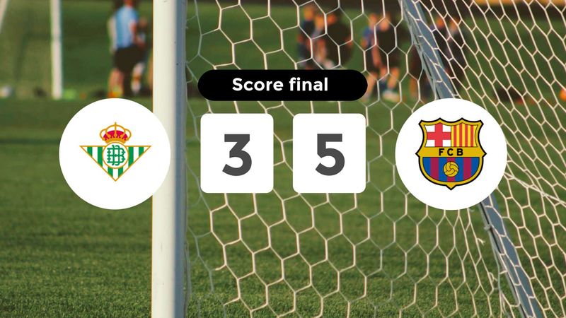 Résumé du match Real Betis vs FC Barcelona du 6 décembre 2025