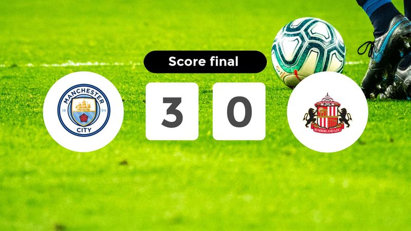 Résumé du match Manchester City vs Sunderland du 6 décembre 2025