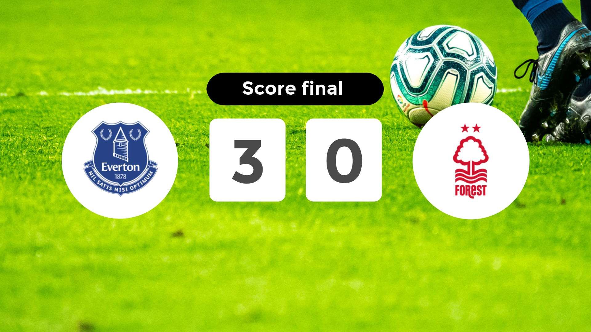Résumé du match Everton vs Nottingham Forest du 6 décembre 2025