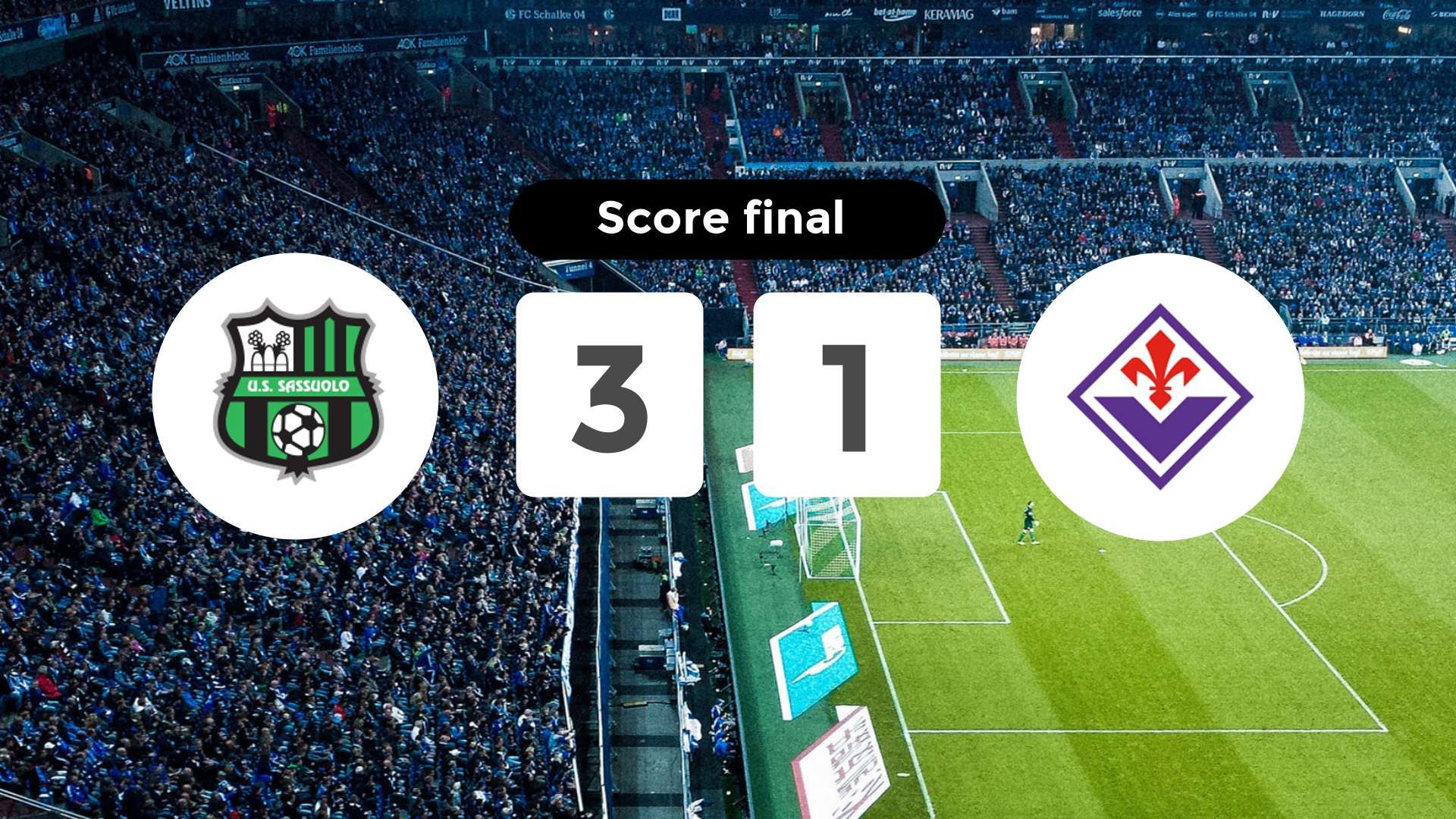 Résumé du match Sassuolo vs Fiorentina du 6 décembre 2025