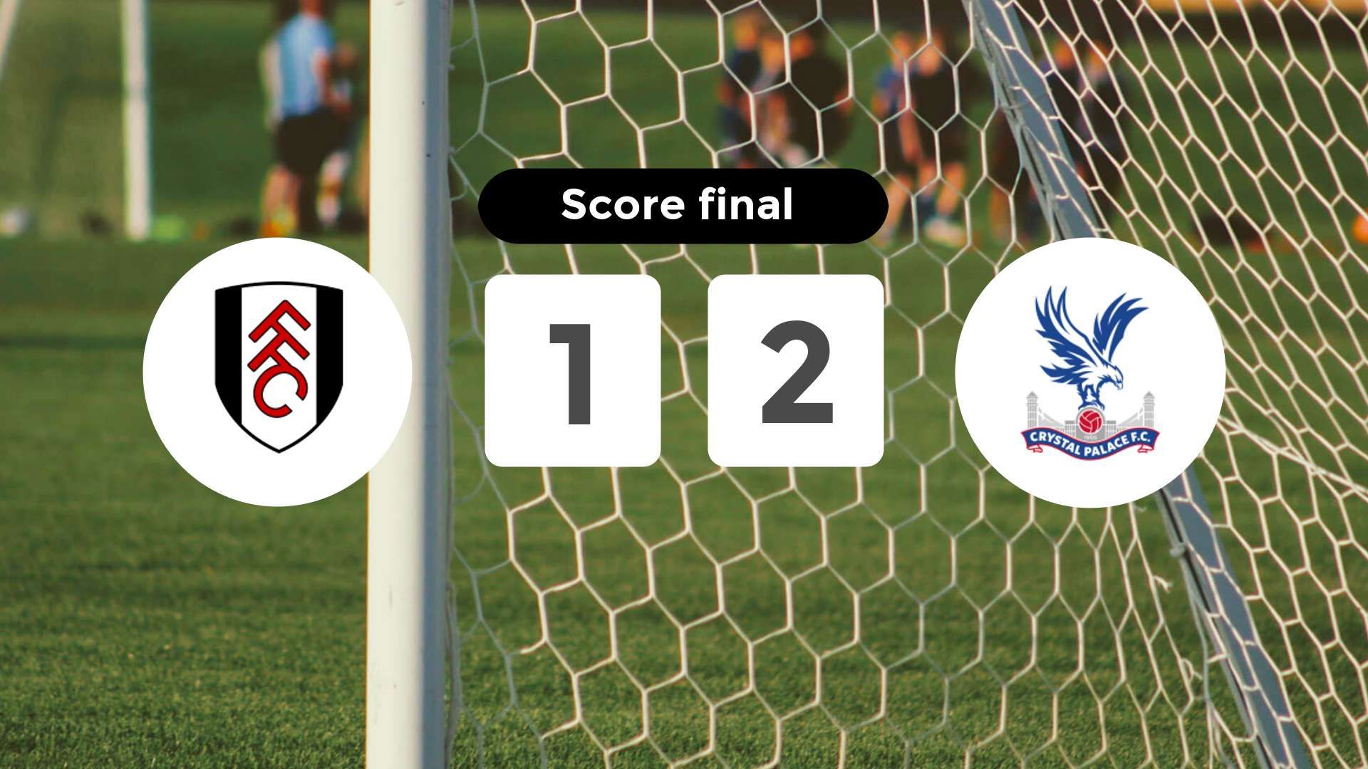 Résumé du match Fulham vs Crystal Palace du 7 décembre 2025