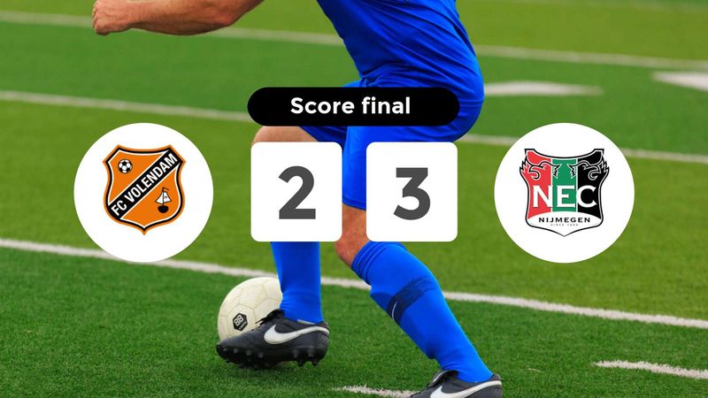 Résumé du match FC Volendam vs NEC Nijmegen du 7 décembre 2025