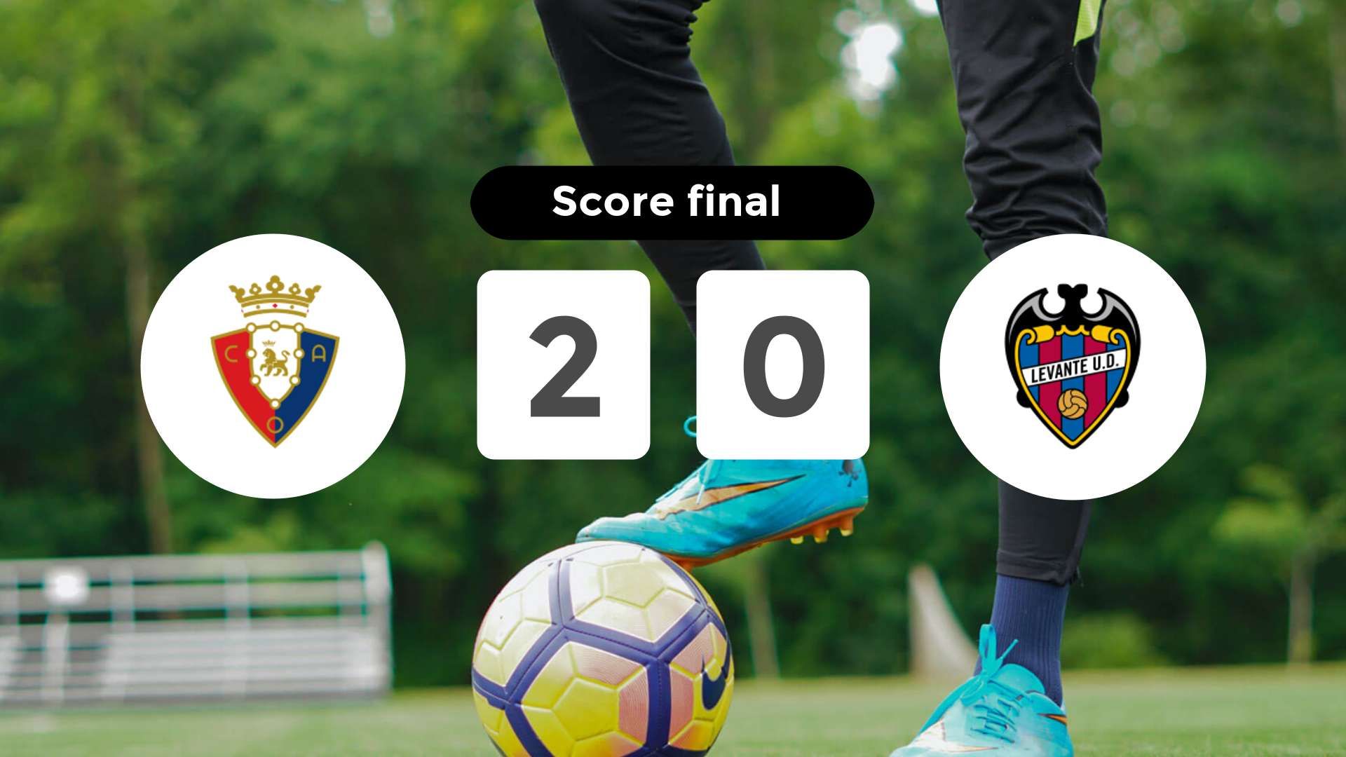 Résumé du match Osasuna vs Levante du 8 décembre 2025