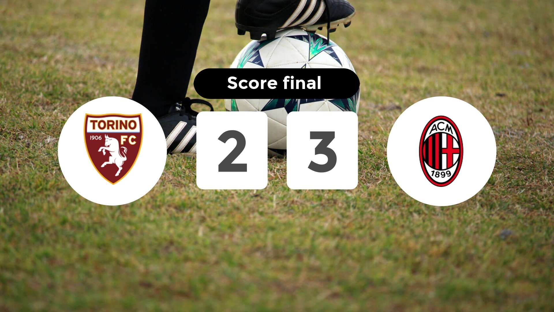 Résumé du match Torino vs Milan du 8 décembre 2025