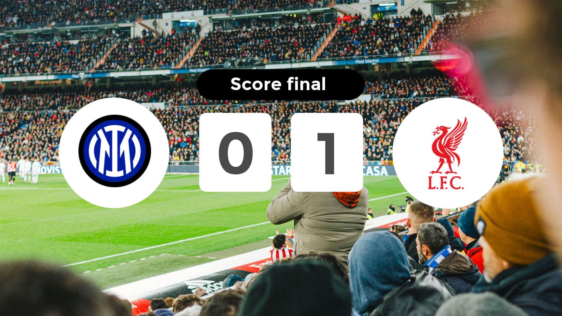 Résumé du match Inter vs Liverpool du 9 décembre 2025
