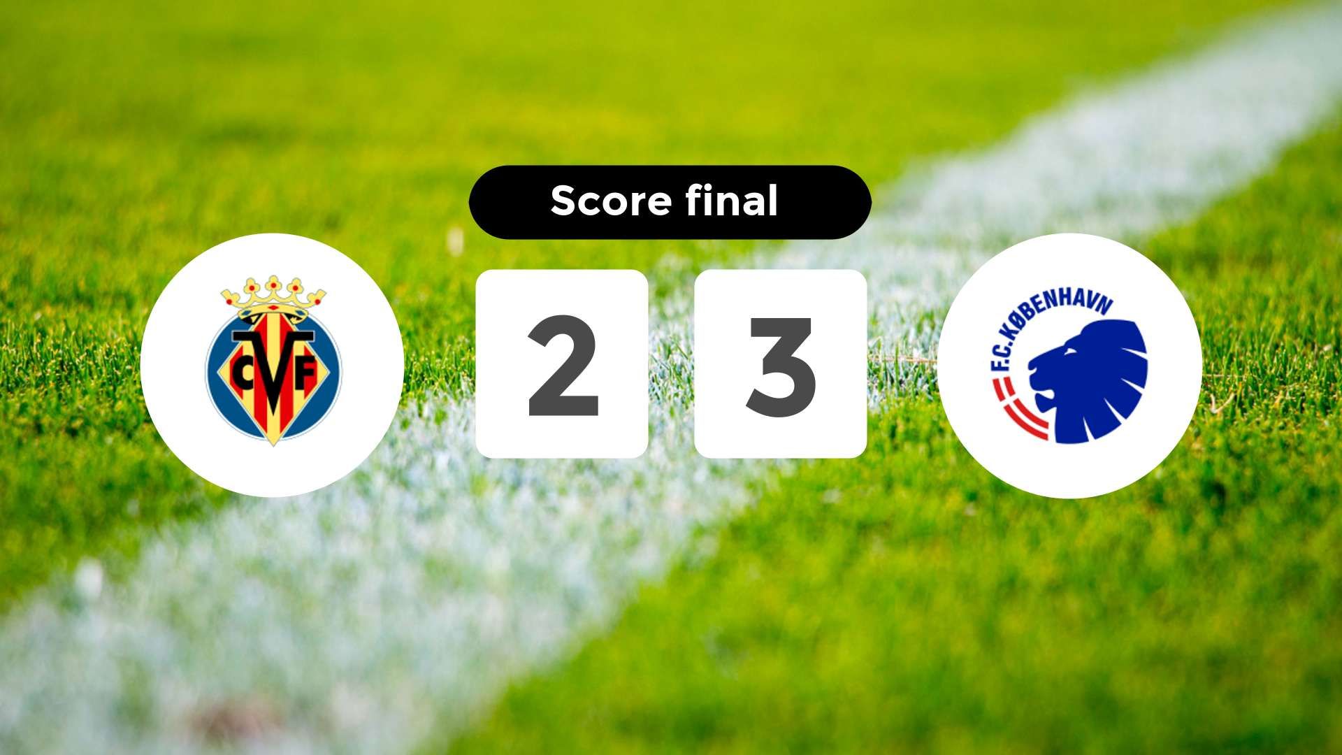 Résumé du match Villarreal vs FC København du 10 décembre 2025