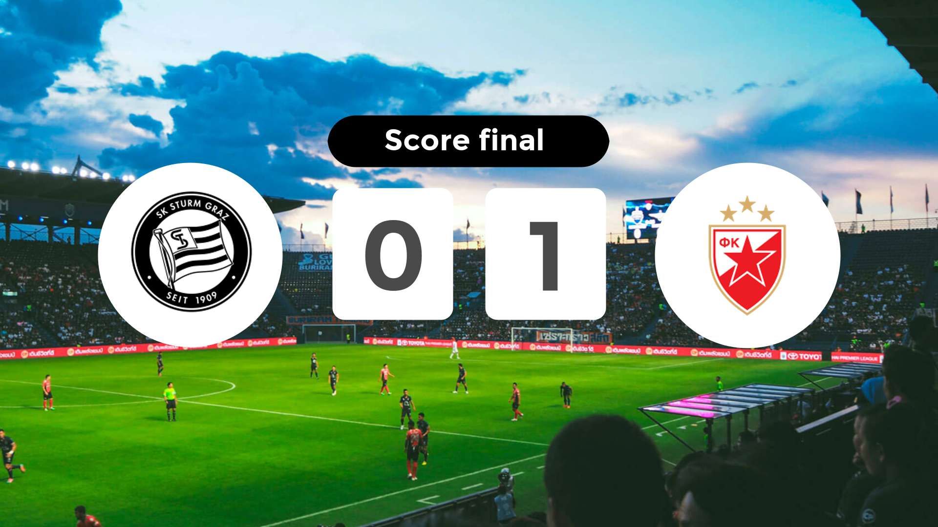 Résumé du match Sturm Graz vs Crvena Zvezda du 11 décembre 2025